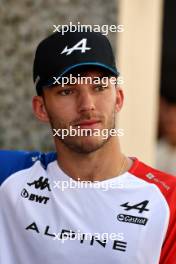 Pierre Gasly (FRA) Alpine F1 Team. 26.11.2023. Formula 1 World Championship, Rd 23, Abu Dhabi Grand Prix, Yas Marina Circuit, Abu Dhabi, Race Day.