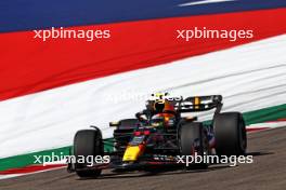 Sergio Perez (MEX) Red Bull Racing RB19. 20.10.2023. Formula 1 World Championship, Rd 19, United States Grand Prix, Austin, Texas, USA, Qualifying Day