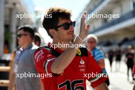 Charles Leclerc (MON) Ferrari. 20.10.2023. Formula 1 World Championship, Rd 19, United States Grand Prix, Austin, Texas, USA, Qualifying Day