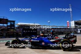 Alexander Albon (THA) Williams Racing FW45 leaves the pits. 20.10.2023. Formula 1 World Championship, Rd 19, United States Grand Prix, Austin, Texas, USA, Qualifying Day