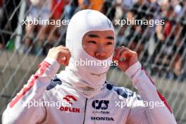 Yuki Tsunoda (JPN) AlphaTauri on the grid. 22.10.2023. Formula 1 World Championship, Rd 19, United States Grand Prix, Austin, Texas, USA, Race Day.