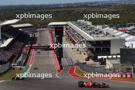 Charles Leclerc (MON) Ferrari SF-23. 22.10.2023. Formula 1 World Championship, Rd 19, United States Grand Prix, Austin, Texas, USA, Race Day.