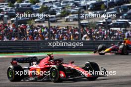 Carlos Sainz Jr (ESP) Ferrari SF-23. 22.10.2023. Formula 1 World Championship, Rd 19, United States Grand Prix, Austin, Texas, USA, Race Day.