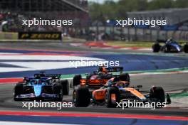 Oscar Piastri (AUS) McLaren MCL60. 22.10.2023. Formula 1 World Championship, Rd 19, United States Grand Prix, Austin, Texas, USA, Race Day.