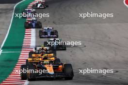 Lando Norris (GBR) McLaren MCL60. 21.10.2023. Formula 1 World Championship, Rd 19, United States Grand Prix, Austin, Texas, USA, Sprint Day.