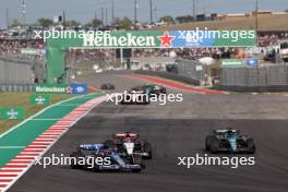 Esteban Ocon (FRA) Alpine F1 Team A523. 21.10.2023. Formula 1 World Championship, Rd 19, United States Grand Prix, Austin, Texas, USA, Sprint Day.