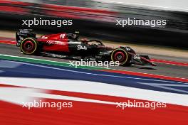 Zhou Guanyu (CHN) Alfa Romeo F1 Team C43. 21.10.2023. Formula 1 World Championship, Rd 19, United States Grand Prix, Austin, Texas, USA, Sprint Day.