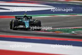 Fernando Alonso (ESP) Aston Martin F1 Team AMR23. 21.10.2023. Formula 1 World Championship, Rd 19, United States Grand Prix, Austin, Texas, USA, Sprint Day.