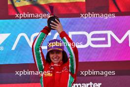 Race winner and champion Marta Garcia (ESP) Prema Racing celebrates on the podium. 21.10.2023. F1 Academy, Rd 7, Race 1, Austin, Texas, USA.