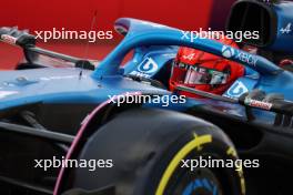 Esteban Ocon (FRA) Alpine F1 Team A523 leaves the pits. 21.10.2023. Formula 1 World Championship, Rd 19, United States Grand Prix, Austin, Texas, USA, Sprint Day.