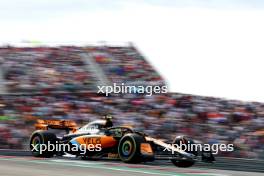 Lando Norris (GBR) McLaren MCL60. 21.10.2023. Formula 1 World Championship, Rd 19, United States Grand Prix, Austin, Texas, USA, Sprint Day.