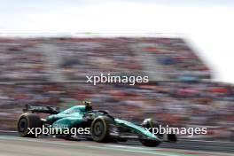 Fernando Alonso (ESP) Aston Martin F1 Team AMR23. 21.10.2023. Formula 1 World Championship, Rd 19, United States Grand Prix, Austin, Texas, USA, Sprint Day.