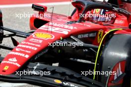 Carlos Sainz Jr (ESP) Ferrari SF-23 leaves the pits. 21.10.2023. Formula 1 World Championship, Rd 19, United States Grand Prix, Austin, Texas, USA, Sprint Day.