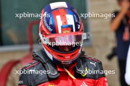 Carlos Sainz Jr (ESP) Ferrari in Sprint Shootout parc ferme. 21.10.2023. Formula 1 World Championship, Rd 19, United States Grand Prix, Austin, Texas, USA, Sprint Day.