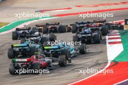 Zhou Guanyu (CHN) Alfa Romeo F1 Team C43 at the start of Sprint. 21.10.2023. Formula 1 World Championship, Rd 19, United States Grand Prix, Austin, Texas, USA, Sprint Day.