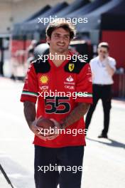 Carlos Sainz Jr (ESP) Ferrari. 19.10.2023. Formula 1 World Championship, Rd 19, United States Grand Prix, Austin, Texas, USA, Preparation Day.