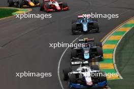 Kush Maini (IND) Campos Racing. 01.04.2023. FIA Formula 2 Championship, Rd 3, Sprint Race, Melbourne, Australia, Saturday.