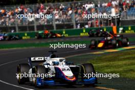 Kush Maini (IND) Campos Racing. 02.04.2023. FIA Formula 2 Championship, Rd 3, Feature Race, Melbourne, Australia, Sunday.