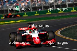 Frederik Vesti (DEN) Prema Racing. 02.04.2023. FIA Formula 2 Championship, Rd 3, Feature Race, Melbourne, Australia, Sunday.