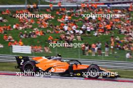 Jehan Daruvala (IND) MP Motorsport. 30.06.2023. FIA Formula 2 Championship, Rd 8, Spielberg, Austria, Friday.