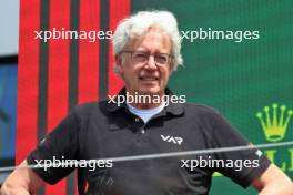 Fritz Van Amersfoort (NLD) Van Amersfoort Racing, Founder, Team Principal, and Formula 3 Team Manager on the podium. 02.07.2023. FIA Formula 2 Championship, Rd 8, Feature Race, Spielberg, Austria, Sunday.