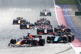Ayumu Iwasa (JPN) Dams. 02.07.2023. FIA Formula 2 Championship, Rd 8, Feature Race, Spielberg, Austria, Sunday.