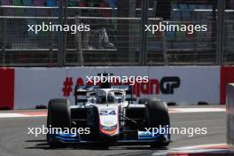 Kush Maini (IND) Campos Racing. 29.04.2023. FIA Formula 2 Championship, Rd 4, Sprint Race, Baku, Azerbaijan, Saturday.