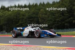 Kush Maini (IND) Campos Racing. 28.07.2023. Formula 2 Championship, Rd 11, Spa-Francorchamps, Belgium, Friday.