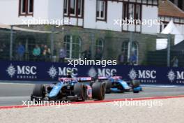 Victor Martins (FRA) ART Grand Prix. 29.07.2023. Formula 2 Championship, Rd 11, Sprint Race, Spa-Francorchamps, Belgium, Saturday.