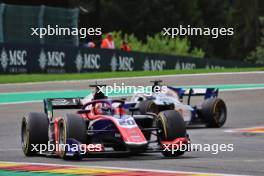 Roman Stanek (CZE) Trident. 30.07.2023. Formula 2 Championship, Rd 11, Feature Race, Spa-Francorchamps, Belgium, Sunday.