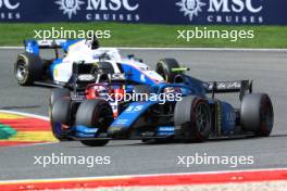 Amaury Cordeel (BEL) Virtuosi Racing. 30.07.2023. Formula 2 Championship, Rd 11, Feature Race, Spa-Francorchamps, Belgium, Sunday.