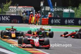 Oliver Bearman (GBR) Prema Racing. 30.07.2023. Formula 2 Championship, Rd 11, Feature Race, Spa-Francorchamps, Belgium, Sunday.