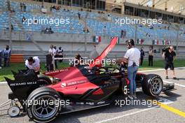 Theo Pourchaire (FRA) ART Grand Prix on the grid. 05.03.2023. FIA Formula 2 Championship, Rd 1, Feature Race, Sakhir, Bahrain, Sunday.