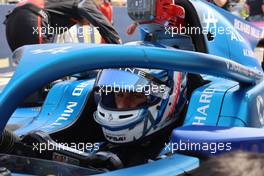 Victor Martins (FRA) ART Grand Prix on the grid. 05.03.2023. FIA Formula 2 Championship, Rd 1, Feature Race, Sakhir, Bahrain, Sunday.