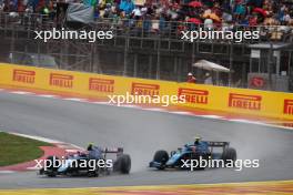 Victor Martins (FRA) ART Grand Prix and Amaury Cordeel (BEL) Virtuosi Racing. 03.06.2023. FIA Formula 2 Championship, Rd 7, Sprint Race, Barcelona, Spain, Saturday.