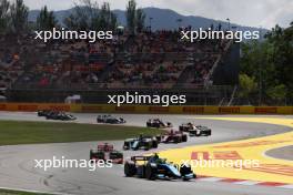 Amaury Cordeel (BEL) Virtuosi Racing. 04.06.2023. FIA Formula 2 Championship, Rd 7, Feature Race, Barcelona, Spain, Sunday.