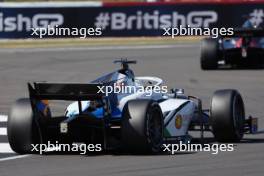 Kush Maini (IND) Campos Racing. 07.07.2023. FIA Formula 2 Championship, Rd 9, Silverstone, England, Friday.