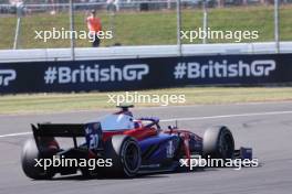 Roman Stanek (CZE) Trident. 07.07.2023. FIA Formula 2 Championship, Rd 9, Silverstone, England, Friday.