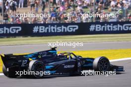 Arther Leclerc (MON) Dams. 07.07.2023. FIA Formula 2 Championship, Rd 9, Silverstone, England, Friday.