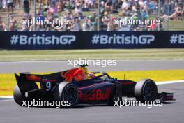 Jak Crawford (USA) Hitech Pule-Eight. 07.07.2023. FIA Formula 2 Championship, Rd 9, Silverstone, England, Friday.