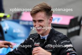 Theo Pourchaire (FRA) ART Grand Prix celebrates his third position in parc ferme. 09.07.2023. FIA Formula 2 Championship, Rd 9, Feature Race, Silverstone, England, Sunday.