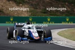 Kush Maini (IND) Campos Racing. 21.07.2023. FIA Formula 2 Championship, Rd 10, Budapest, Hungary, Friday.