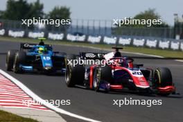 Roman Stanek (CZE) Trident. 22.07.2023. FIA Formula 2 Championship, Rd 10, Budapest, Hungary, Sprint Race, Saturday.