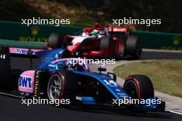 Jack Doohan (AUS) Virtuosi Racing. 23.07.2023. FIA Formula 2 Championship, Rd 10, Budapest, Hungary, Feature Race, Sunday.