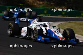 Kush Maini (IND) Campos Racing. 23.07.2023. FIA Formula 2 Championship, Rd 10, Budapest, Hungary, Feature Race, Sunday.