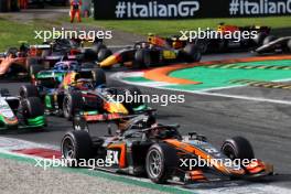 Richard Verschoor (NED) Van Amersfoort Racing. 03.09.2023. Formula 2 Championship, Rd 13, Feature Race, Monza, Italy, Sunday.