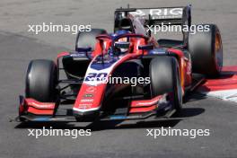 Roman Stanek (CZE) Trident. 26.05.2023. FIA Formula 2 Championship, Rd 6, Qualifying Day, Monte Carlo, Monaco, Friday.