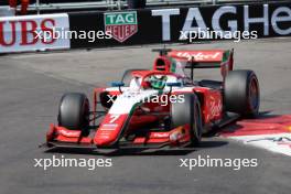 Frederik Vesti (DEN) Prema Racing. 26.05.2023. FIA Formula 2 Championship, Rd 6, Qualifying Day, Monte Carlo, Monaco, Friday.