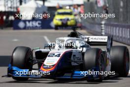 Kush Maini (IND) Campos Racing. 26.05.2023. FIA Formula 2 Championship, Rd 6, Qualifying Day, Monte Carlo, Monaco, Friday.