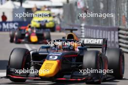 Jak Crawford (USA) Hitech Pule-Eight. 26.05.2023. FIA Formula 2 Championship, Rd 6, Qualifying Day, Monte Carlo, Monaco, Friday.
